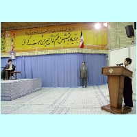 Visiting Iraninan Leader